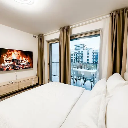 Modern Ac | Free Parking | 15 Min Center Appartement *